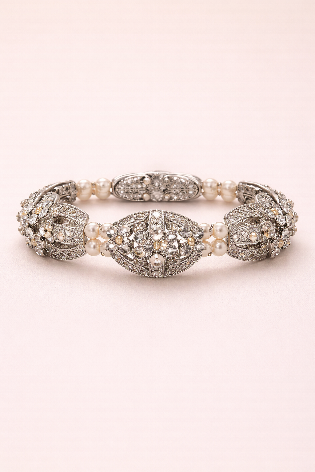 Pearl Royale Vintage Crystal Bracelet