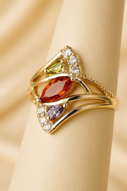 Midnight Elegance Ring