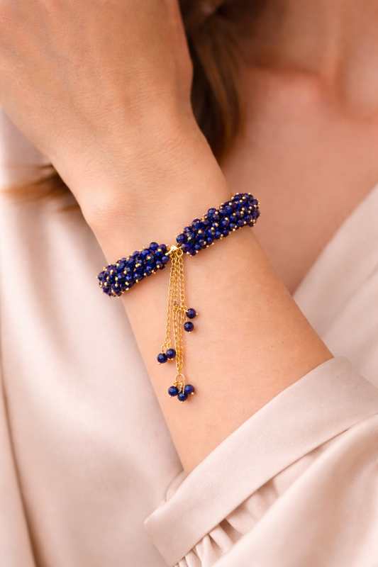 Velora Beaded Chain Bracelet