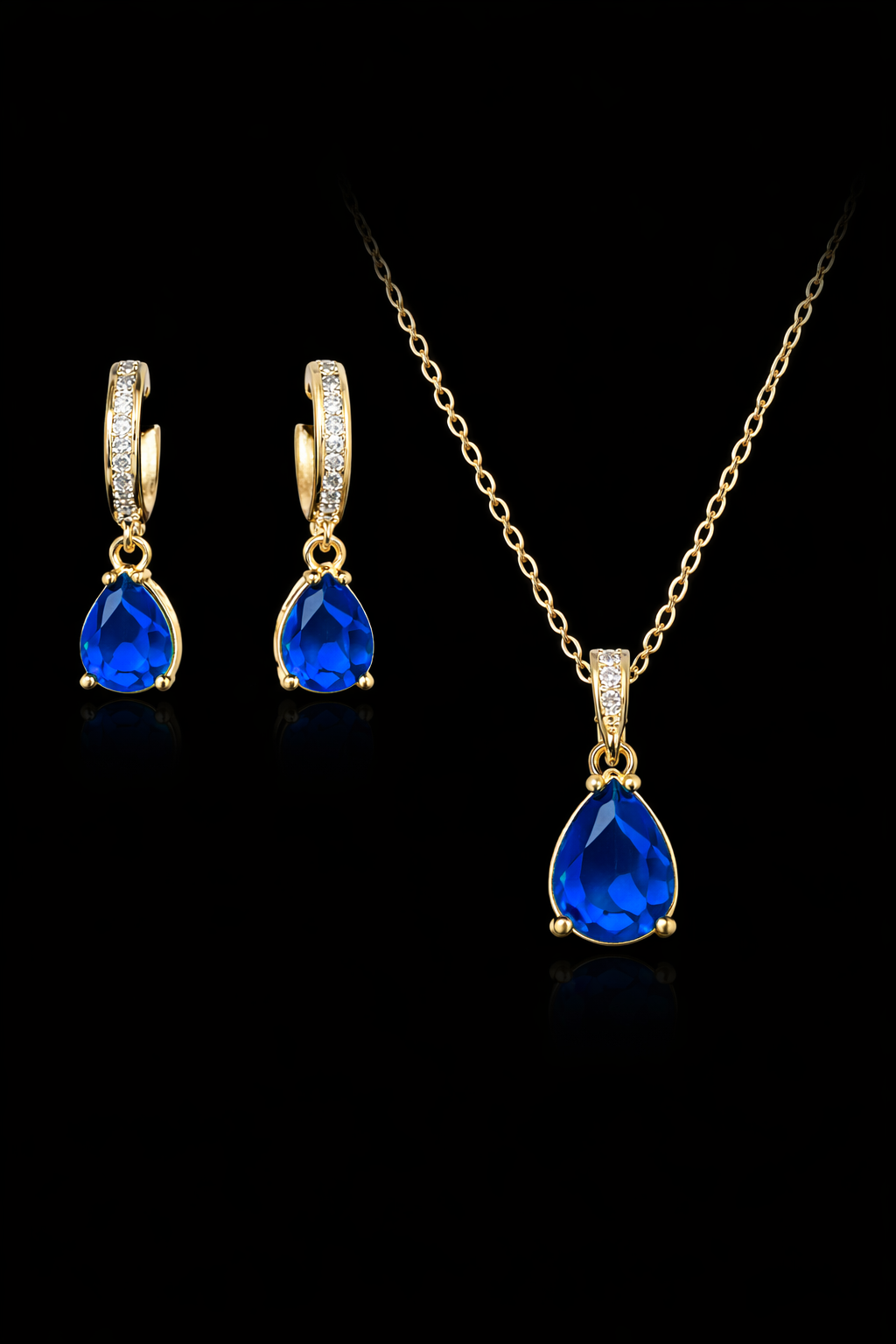 Royal Teardrop Elegance Set