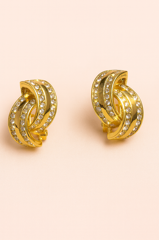 Moonlight Twist Earrings