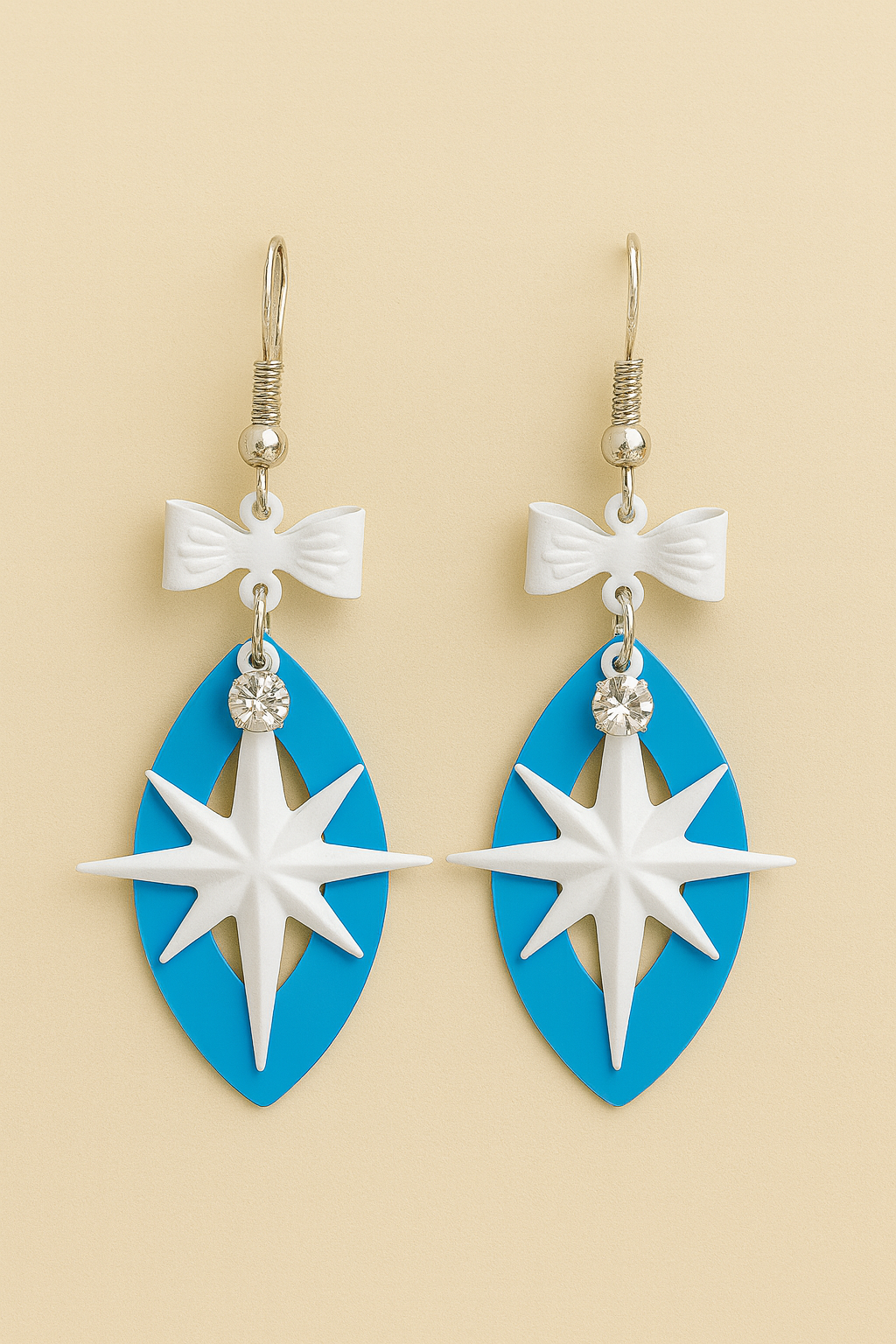 Starburst Bow Earrings