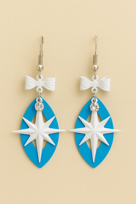 Starburst Bow Earrings