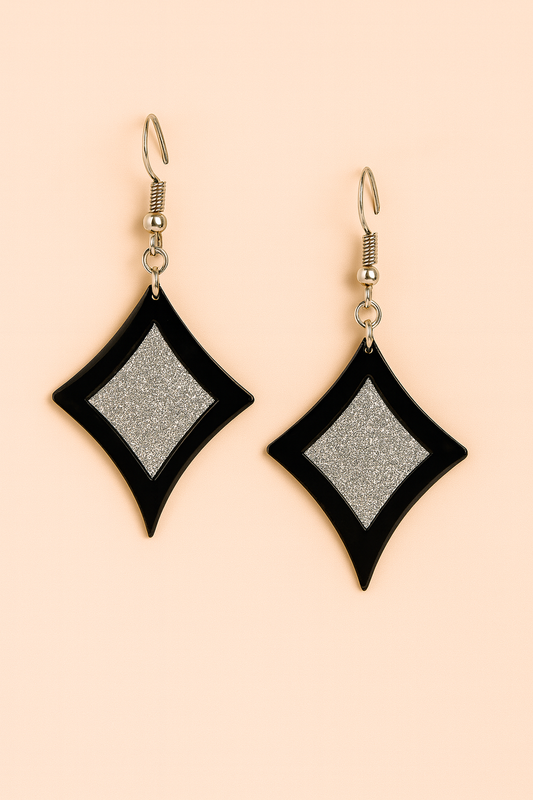Stardust Diamond Drop Earrings