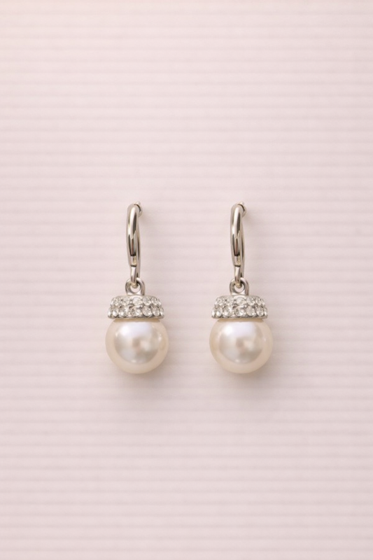Classic Pearl Drop Earrings