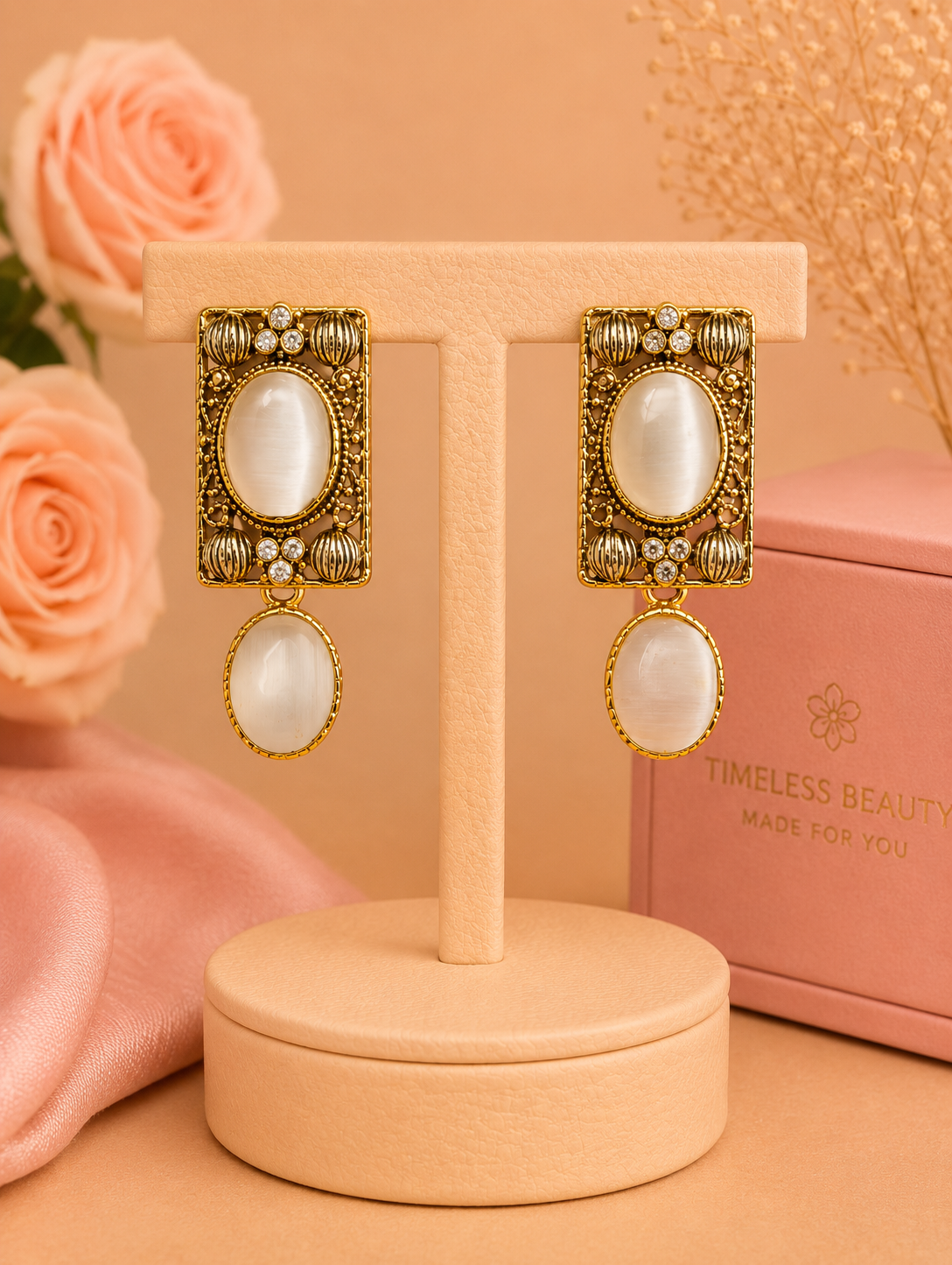 Statement Drop Earrings