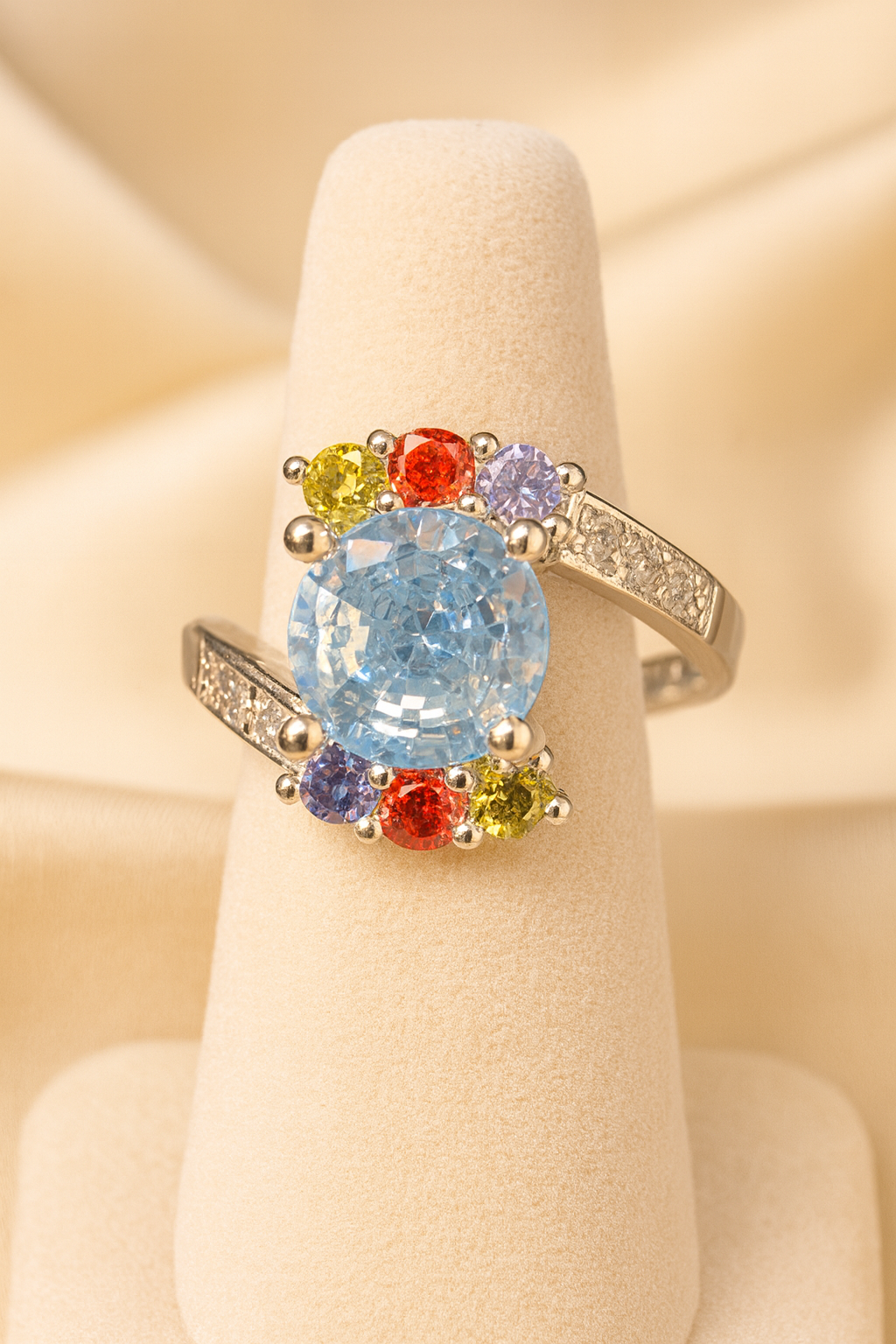 Celestial Radiance Diamond Ring