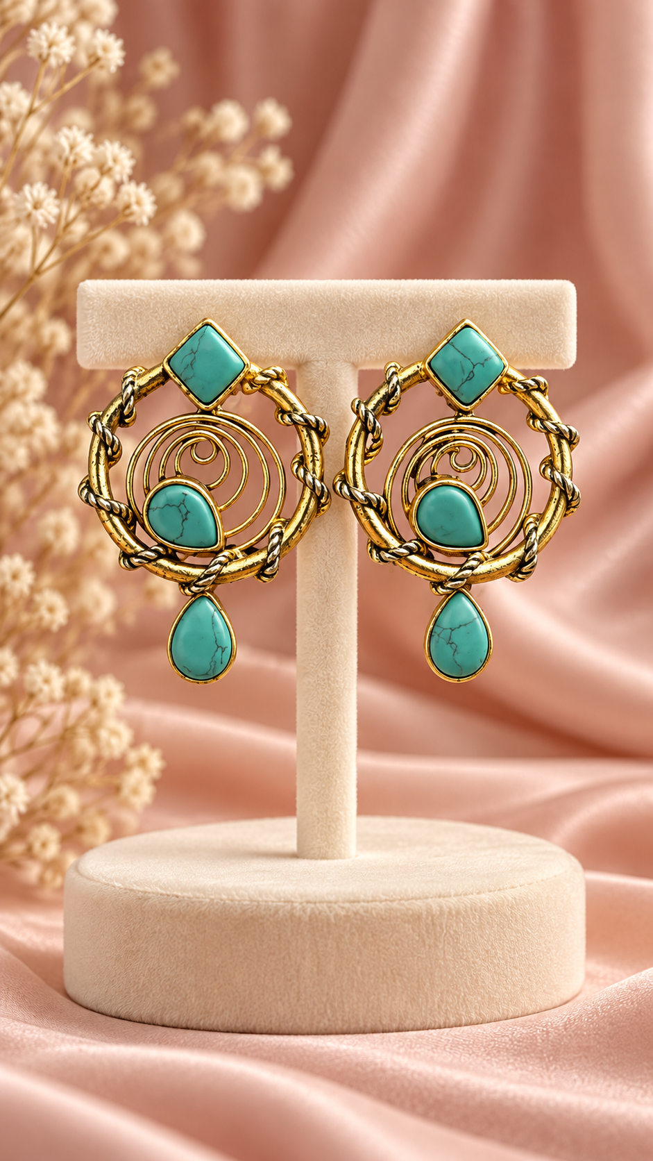 Bohemian Charm Statement Earrings