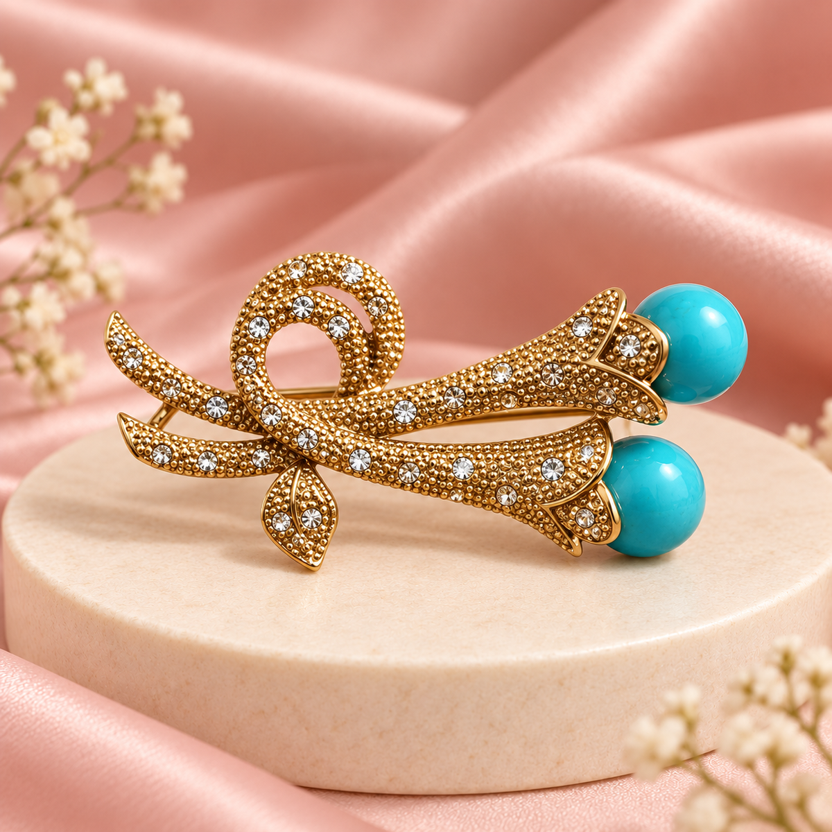Turquoise Brooch