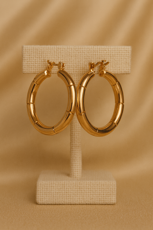 Gold Hoop Earrings