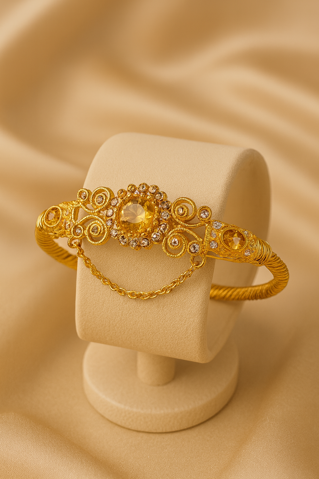 Royal Citrine Glow Bracelet