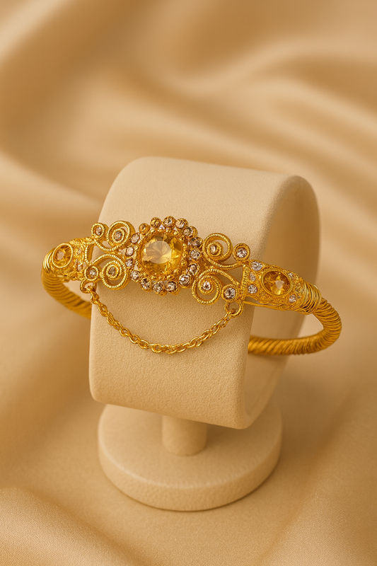 Royal Citrine Glow Bracelet