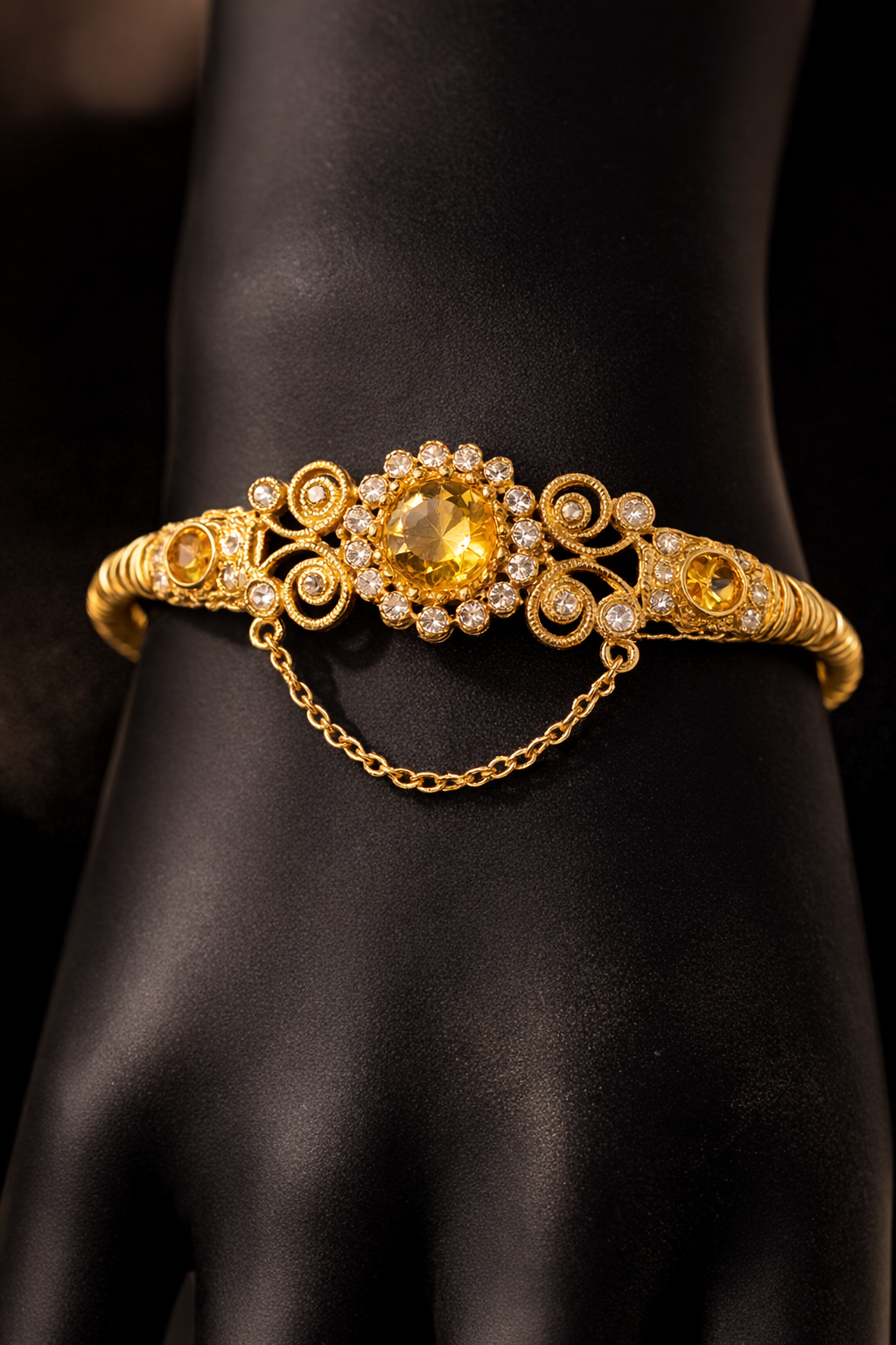Royal Citrine Glow Bracelet