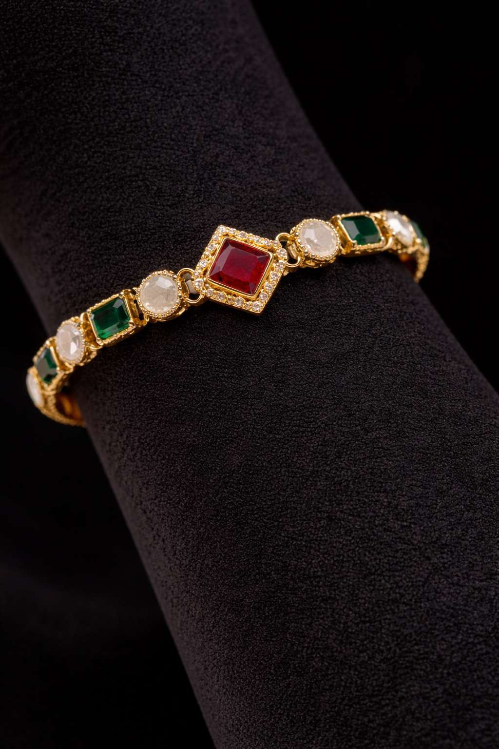 Celeste Azure Gold Bracelet