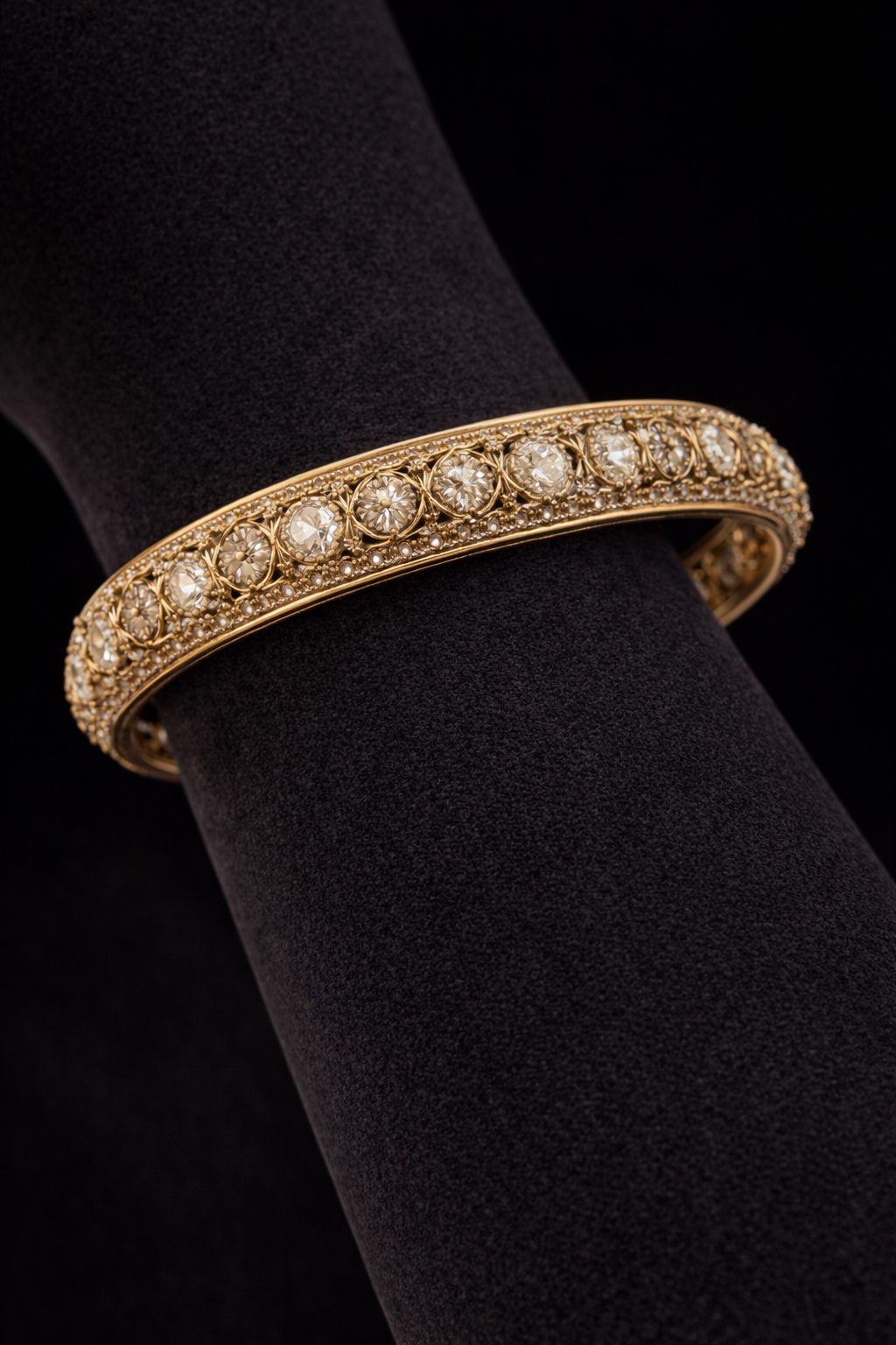 Classic Crystal Bangle Bracelet
