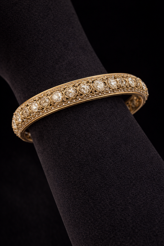 Classic Crystal Bangle Bracelet