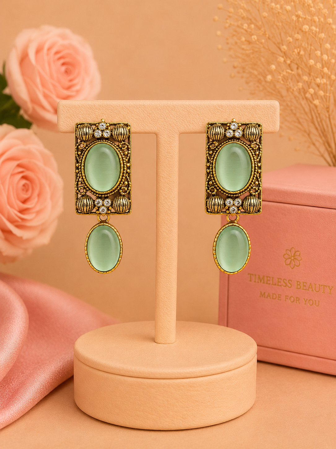 Statement Drop Earrings