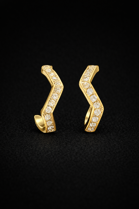 Serpentine Spark Earrings