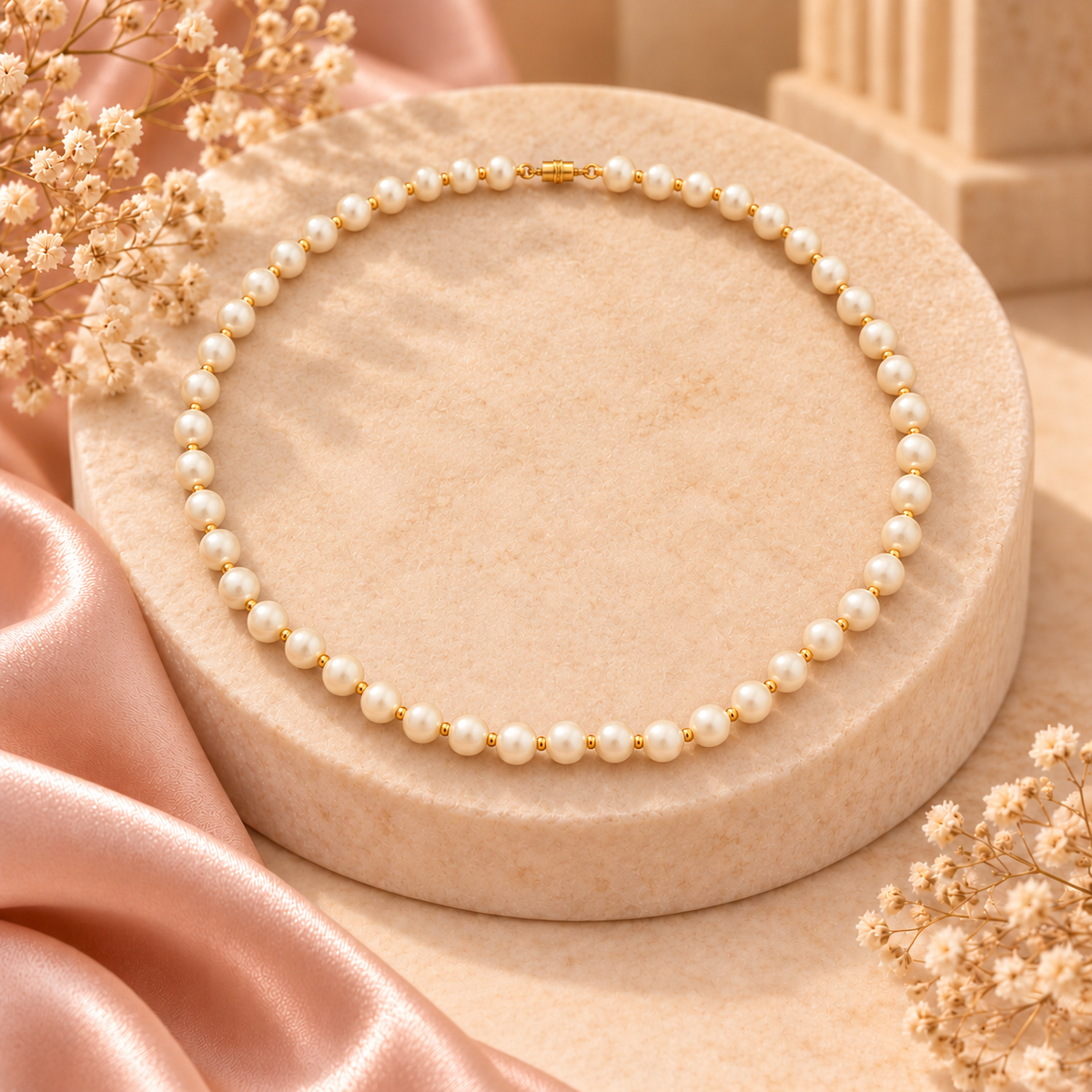 Noor Classic Pearl Necklace