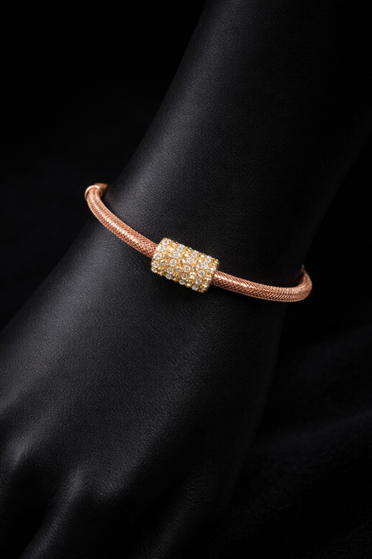 Royal Glow Mesh Bracelet